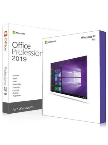 WINDOWS 10 PRO + OFFICE 2019 PROFESSIONAL PLUS (BUNDLE)